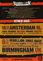 Rebellion 2012, Blackpool